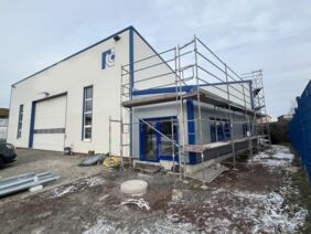 In 06118 Halle entsteht bald eine Lagerhalle mit Buero